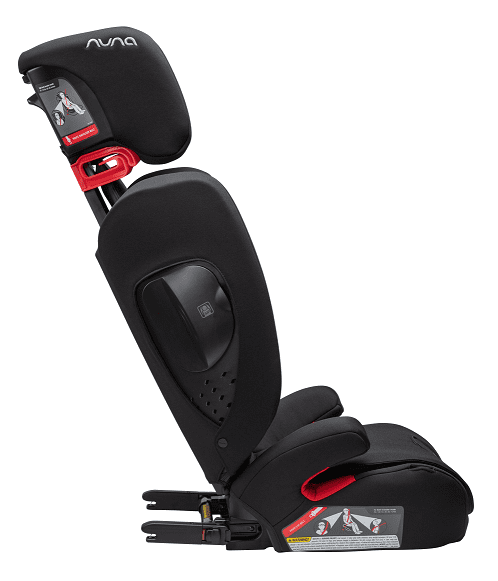 Nuna Aace Booster Seat - Flame Retardant Free, Safe & Comfortable Car Seat for Toddlers - Perfect for Travel, School & Family Road Trips