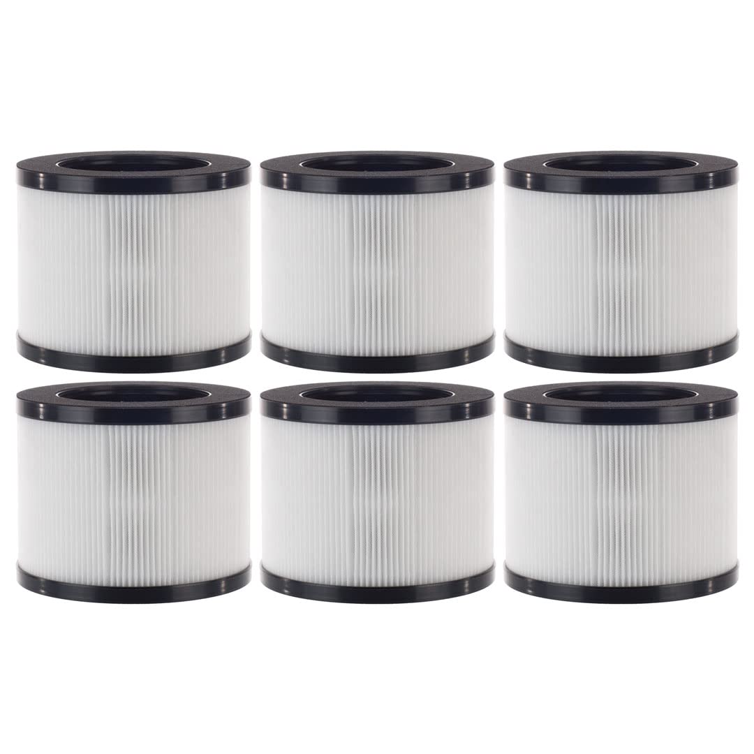 6-Pack MA#18R 3-in-1 Air Purifier Replacement Filters - Pre-Filter, H13 HEPA & Activated Carbon Compatible with MA#18 Air Purifiers | Perfect for Home, Office & Allergy Relief