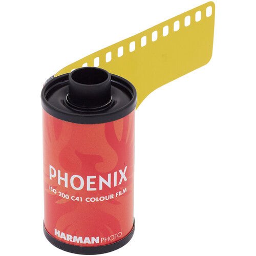 HARMAN Technology Phoenix 200 Color Negative Film 35mm Roll Film (36 Exposures) - Perfect for Street Photography, Travel & Everyday Shooting