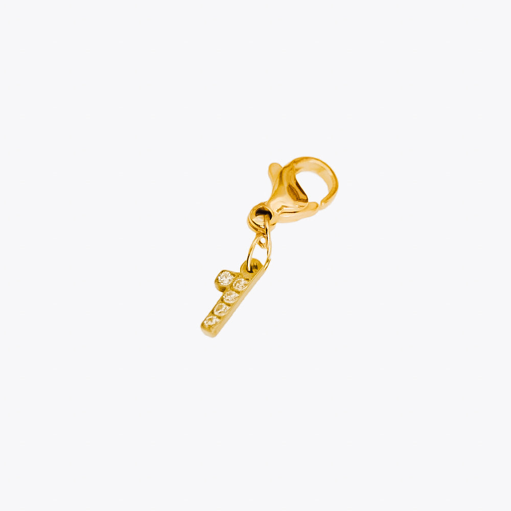 BUNDLED Number Charm Bar Chanelle Charms - Waterproof Jewelry for DIY Bracelets & Necklaces | Perfect for Gifts, Parties, and Everyday Wear
