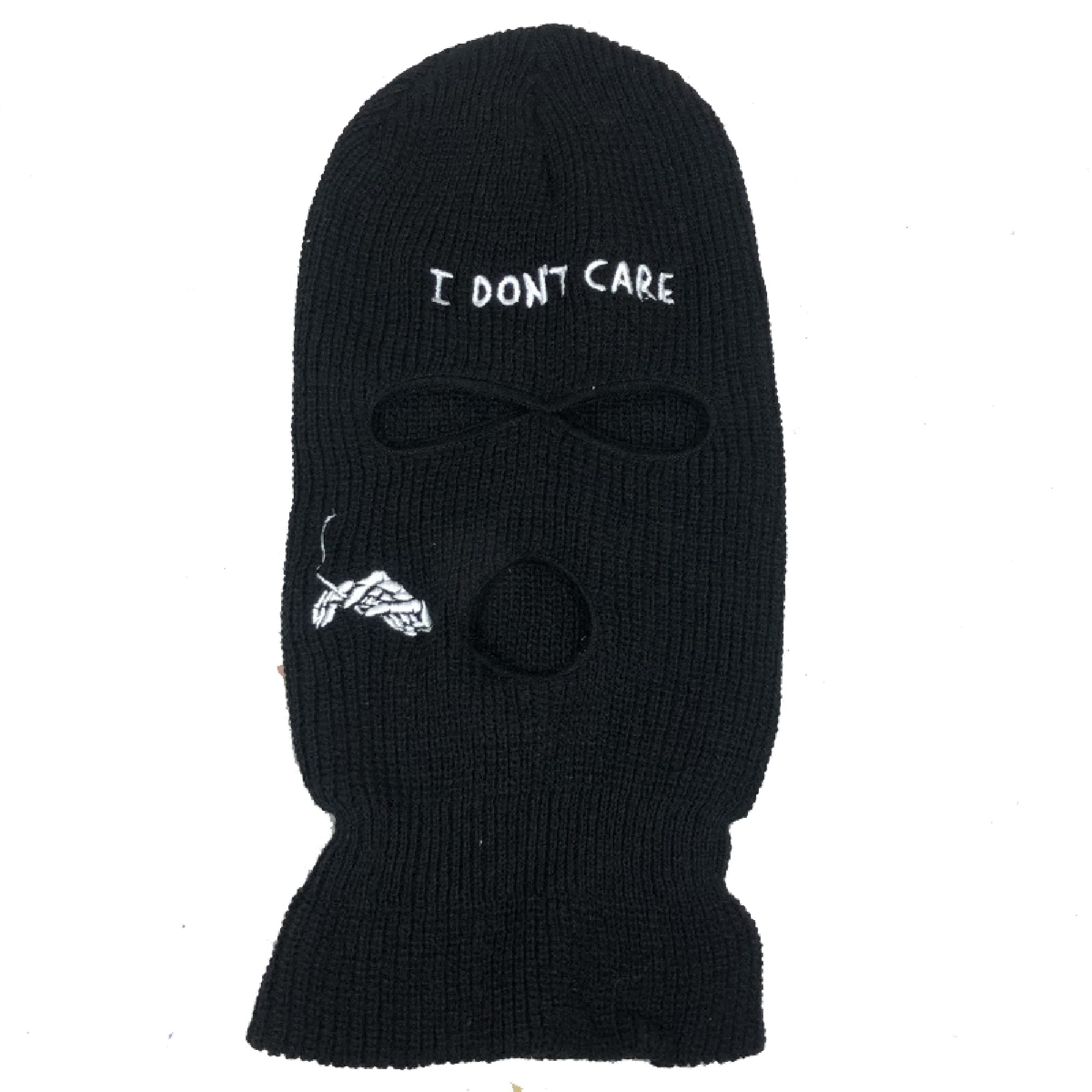ISWMM 3-Hole Ski Mask - Wool Knit Winter Balaclava for Men & Women - Warm Windproof Face Cover for Skiing, Snowboarding, Cycling & Outdoor Activities