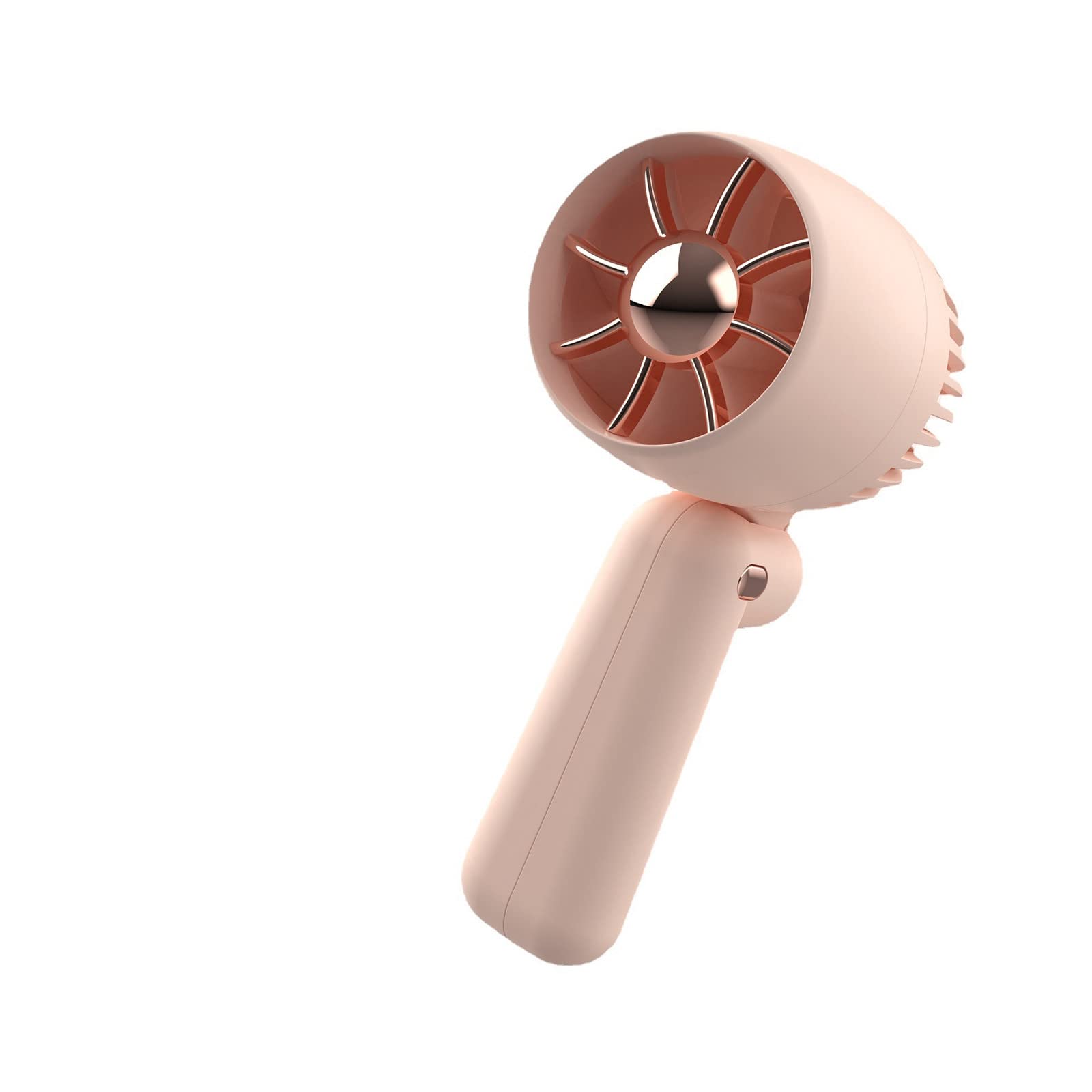 Charella 3#UR Foldable USB Rechargeable Mini Fan - Portable Handheld Desktop Fan for Office, Dorm, Travel & Outdoor Activities | Quiet Cooling Personal Fan with Adjustable Speed