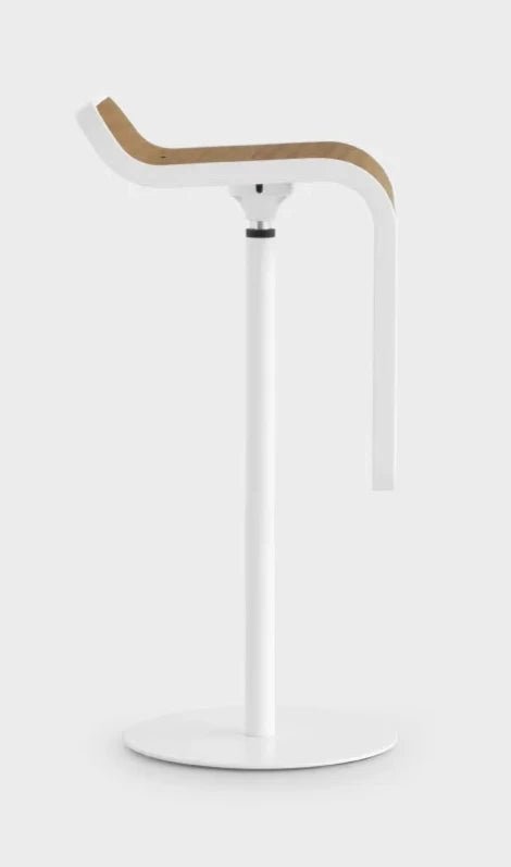 Outdoor LEM Stool ES81 by Lapalma - Modern Patio Furniture, Lightweight Aluminum Stool for Garden, Poolside & Outdoor Dining - Perfect for Backyard, Terrace & Camping