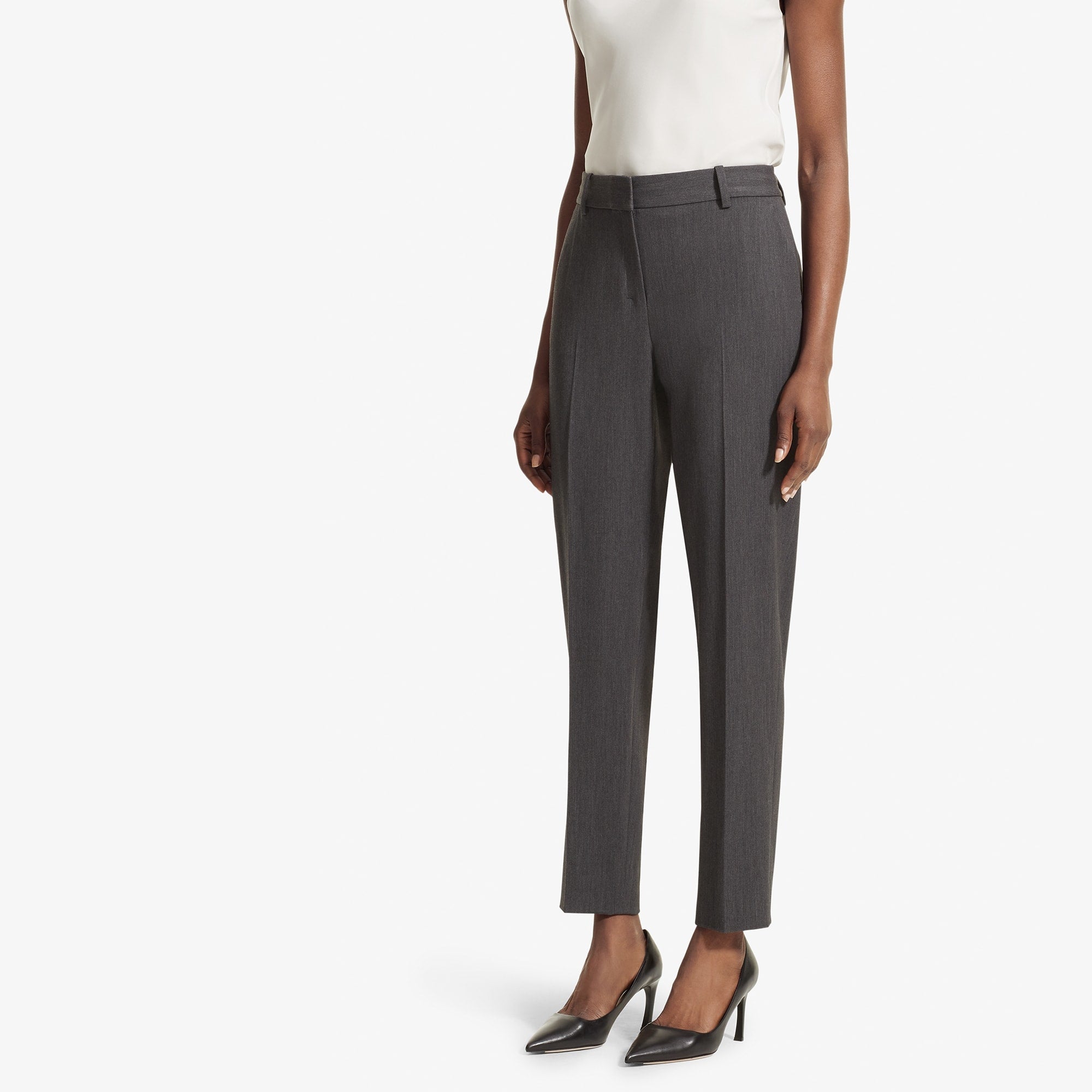 Mejia Light Twill Pants for Men - Comfortable Charcoal Casual Trousers | Perfect for Office, Travel & Everyday Wear