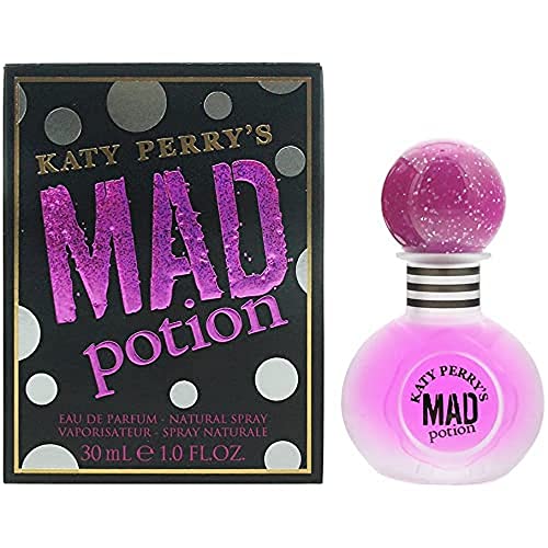 Katy Perry Mad Potion Eau De Parfum for Women - 1 oz Floral Fruity Perfume | Romantic Date & Evening Wear Fragrance