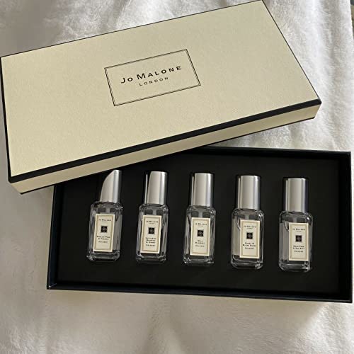 Jo Malone London Mini Cologne Collection Set - 5 Luxury Fragrances for Women & Men | Perfect for Travel, Gifts & Everyday Wear