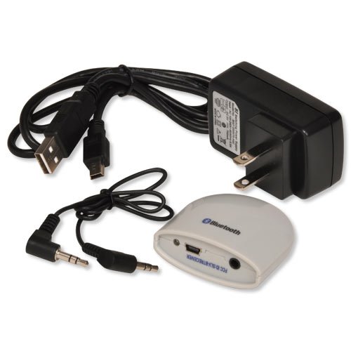 Wireless Bluetooth Receiver for Car & Home Audio - IST BT-Receiver - Stream Music from Phone to Stereo - Hands-Free Calling & Enhanced Sound Quality - Perfect for Road Trips & Home Entertainment