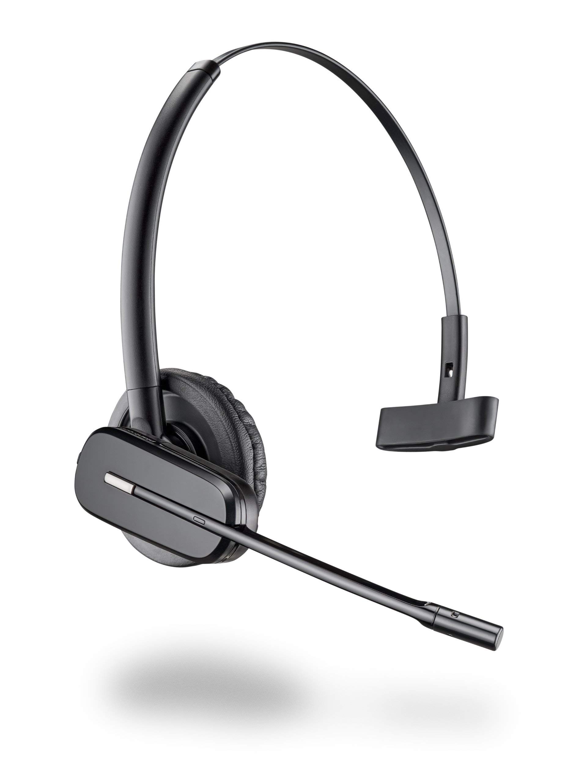 Plantronics CS540 Wireless Headset with Noise Cancelling - Convertible Over-Ear or On-Ear Design for Office, Call Center & Remote Work