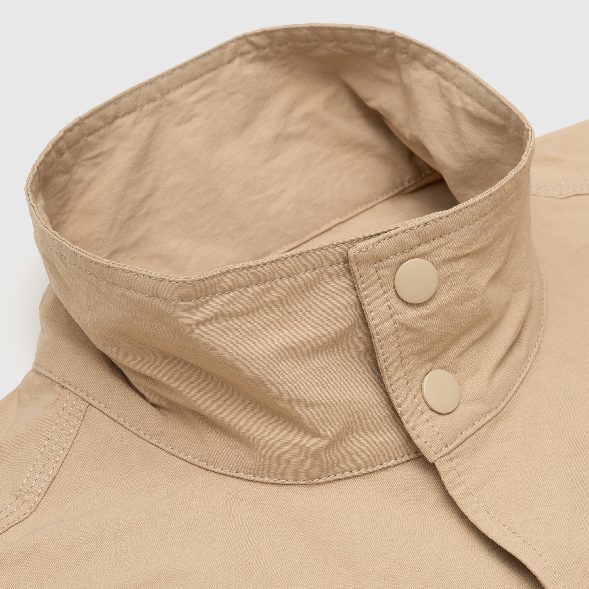 Waterproof Nylon Snap Jacket for Men & Women - Lightweight Windbreaker for Outdoor Activities, Hiking, and Travel