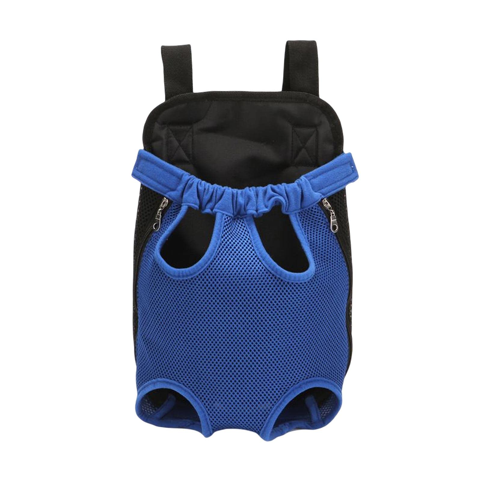 BNF® Pet Carrier Backpack for Small Dogs & Cats - Breathable Legs Out Design, Travel Approved, Lightweight & Comfortable (Blue) - Perfect for Air Travel, Hiking, and Outdoor Adventures