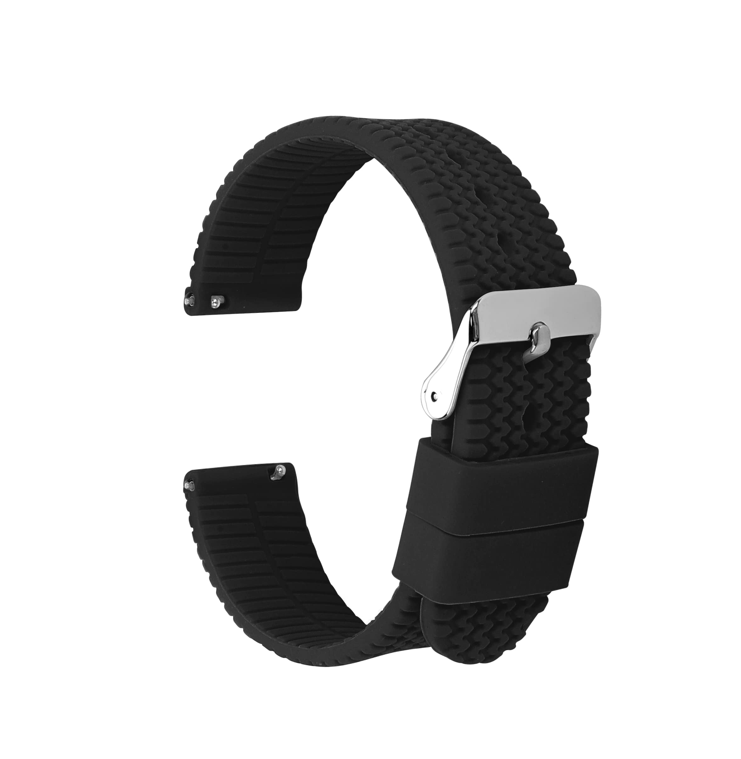 Premium Cobee Silicone Watch Bands - Soft Quick Release Replacement Straps with Stainless Steel Buckle for Women | Universal Fit for Apple Watch, Samsung Galaxy & Smartwatches | Perfect for Workouts, Swimming & Everyday Wear