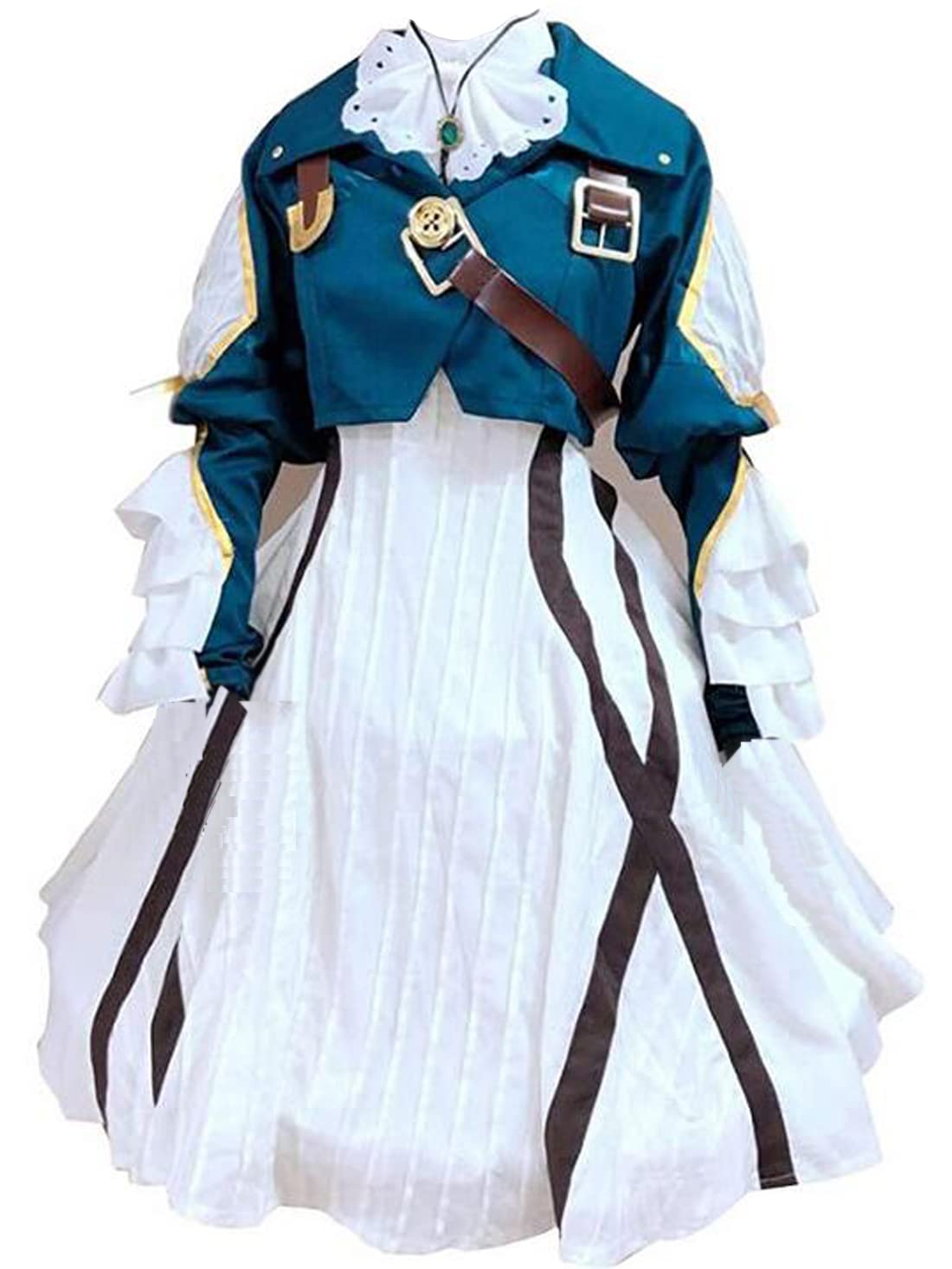 Poetic Walk Anime Women's Cosplay Costume - Violet Uniform Lolita Princess Dress Outfit for Halloween, Comic Con & Cosplay Events | Elegant Gothic Fashion Dress for Anime Lovers