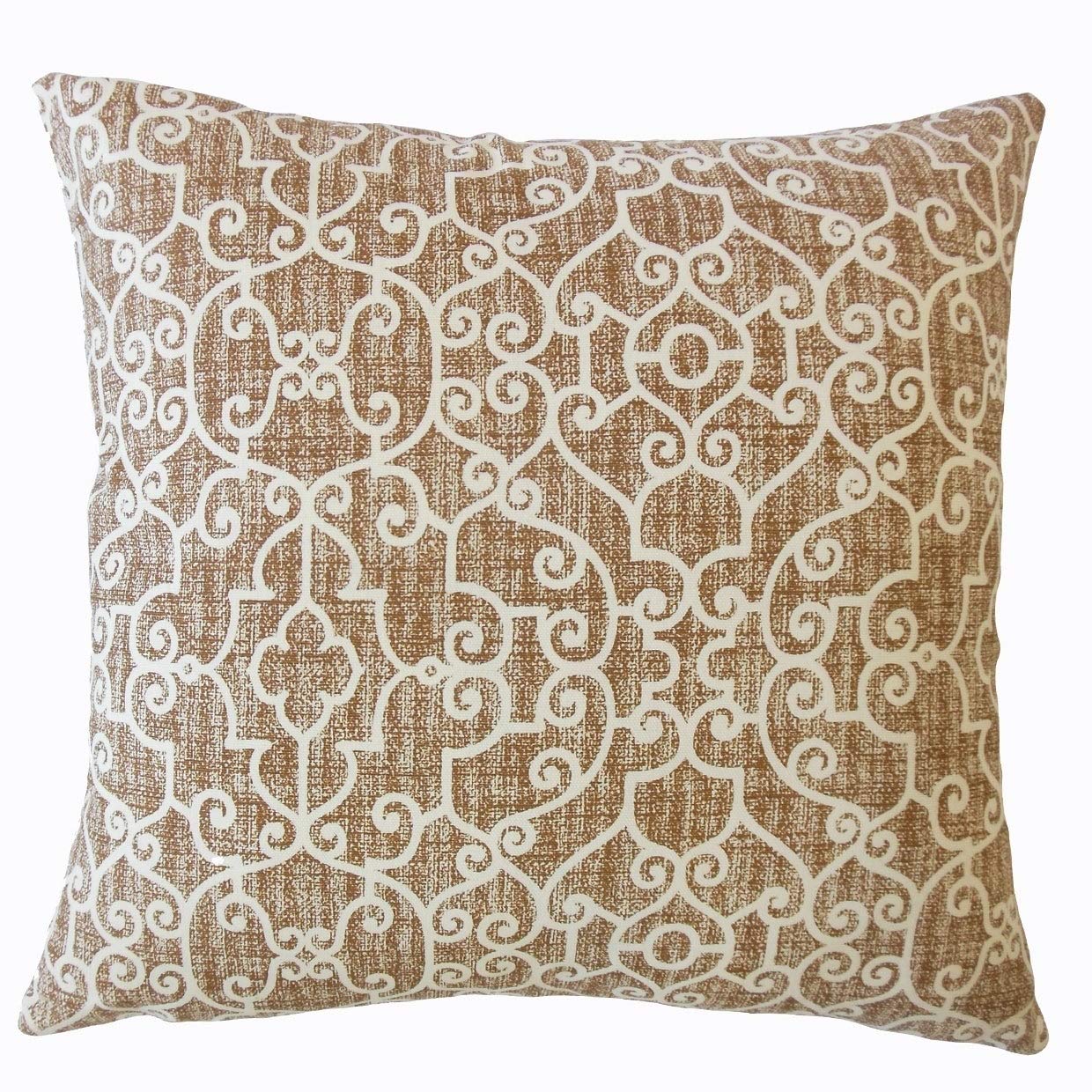 Premium Faigel Animal Print Down Filled Throw Pillow - 20x20 Inches Soft Twill Cover - Luxury Decorative Cushion for Sofa, Bed, Living Room & Home Decor