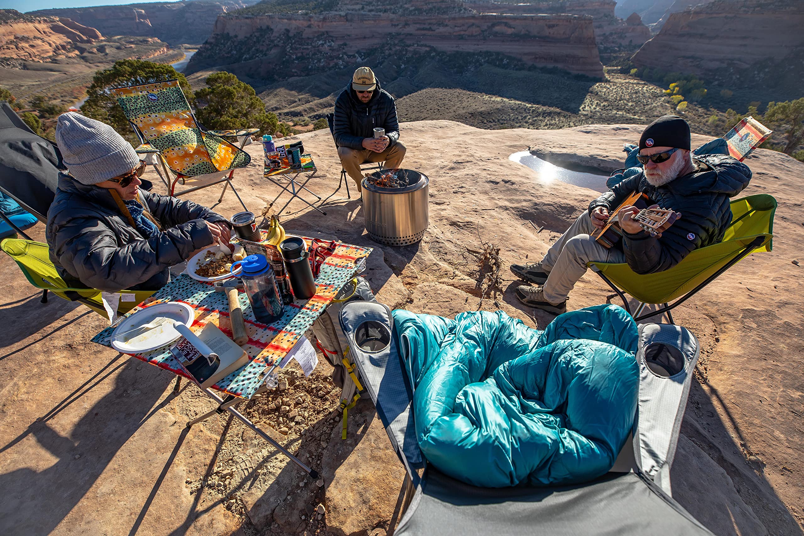 Big Agnes Woodchuck & Soul Kitchen Tables - Ultralight Hard-Top Camping Tables for Backpacking, Hiking & Outdoor Adventures | Perfect for Picnics, RV Trips & Tailgating