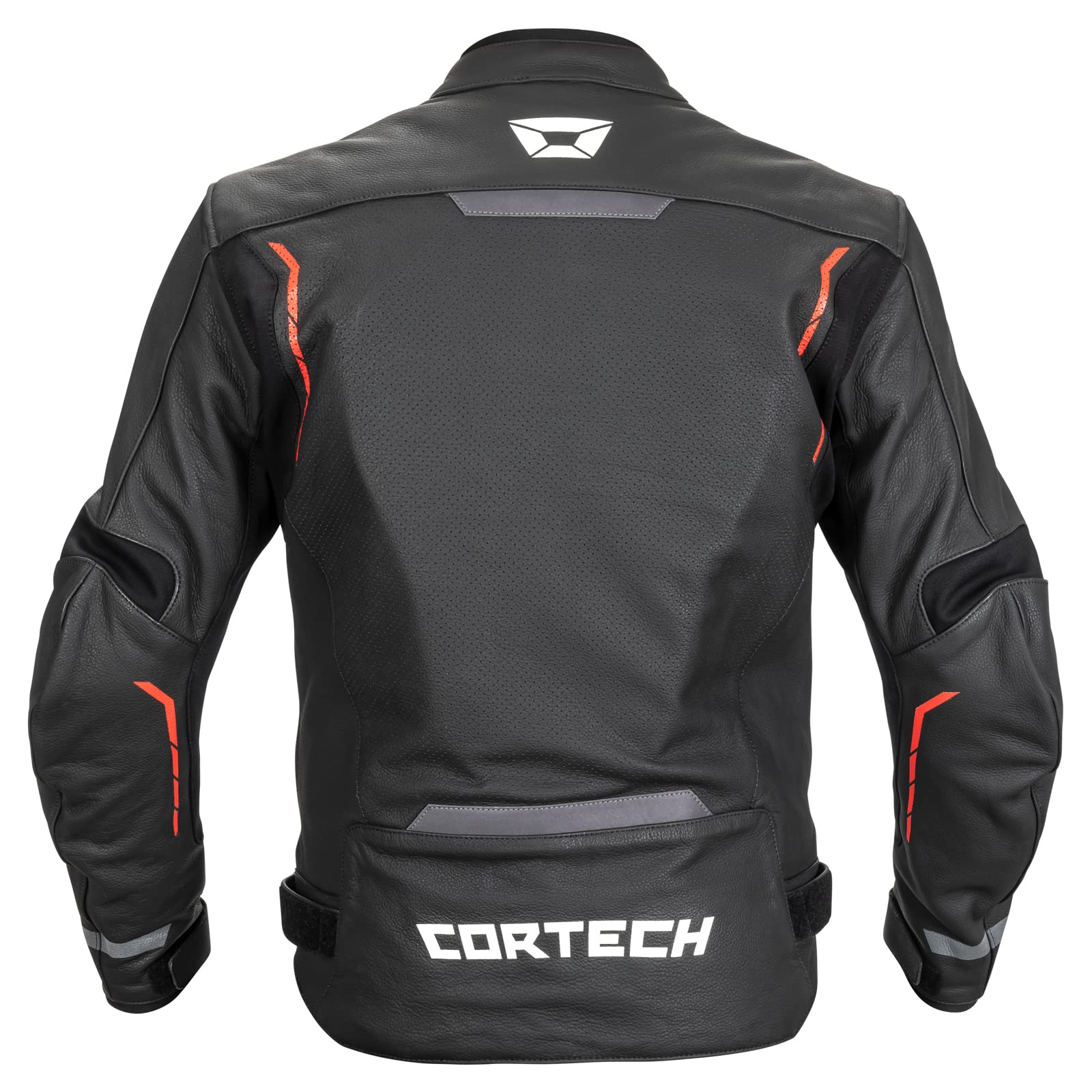 Cortech Chicane Leather Motorcycle Jacket for Men - Premium Biker Gear for Riding & Street Style - Perfect for Cruising, Commuting & Urban Fashion