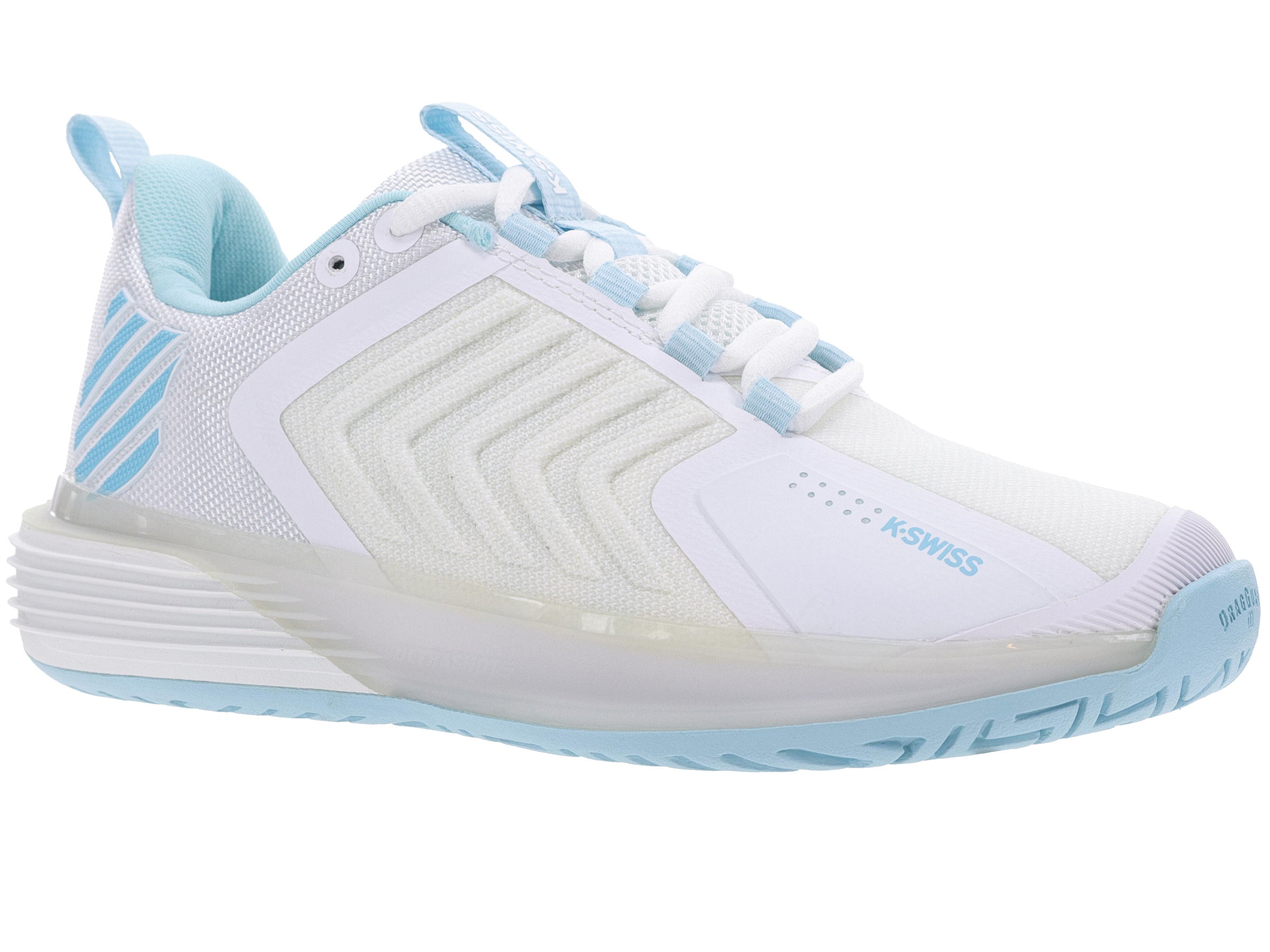 ULTRASHOT 3 Basketball - Size 175 (96988) | White/Blue Glow Outdoor & Indoor Basketball | Perfect for Night Games, Training, and Competitive Play