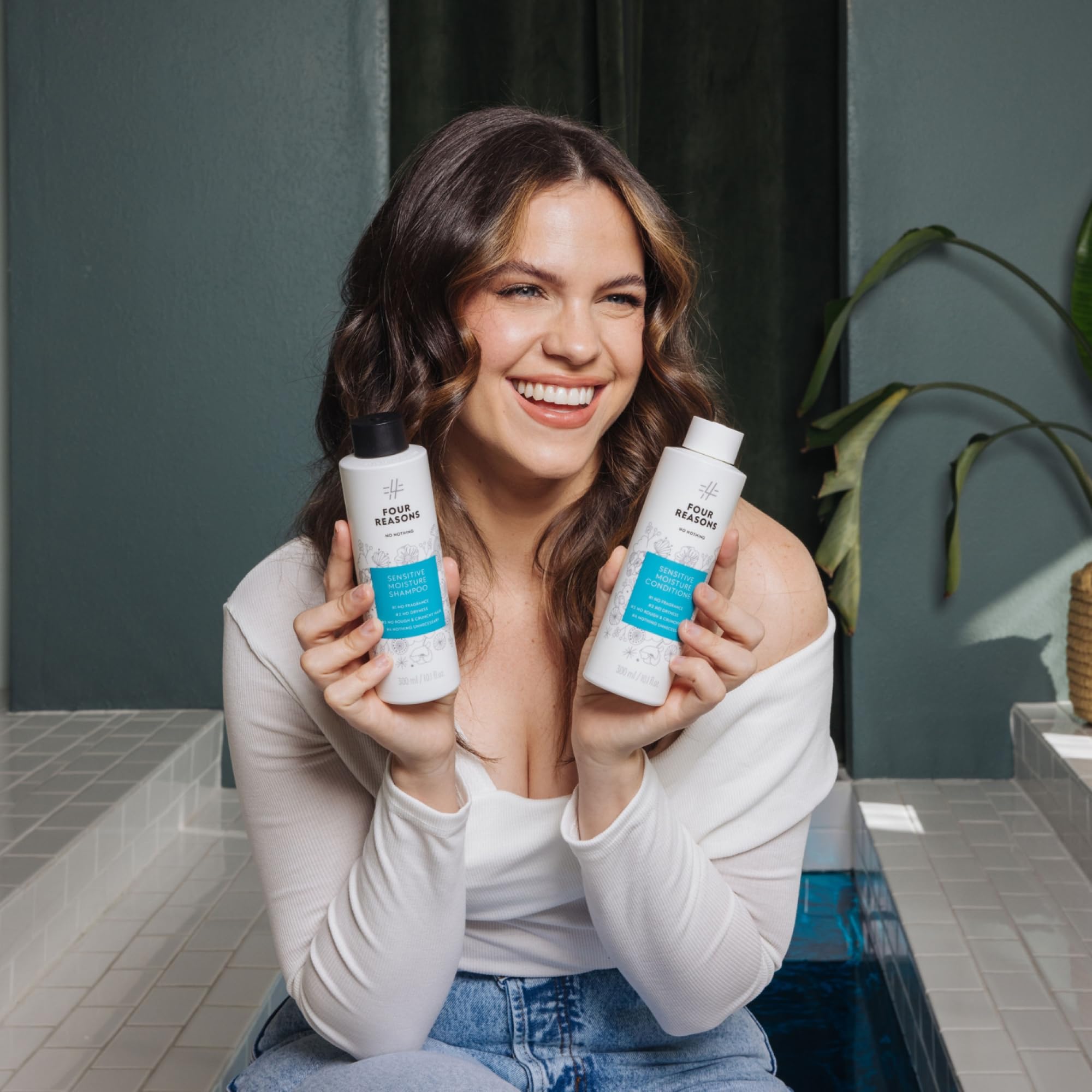 Hypoallergenic Fragrance-Free Moisturizing Conditioner for Dry Hair & Sensitive Scalp - Vegan, Paraben-Free Hair Care (10.15 oz) - Ideal for Daily Use, Color-Treated Hair, and Eczema-Prone Scalp