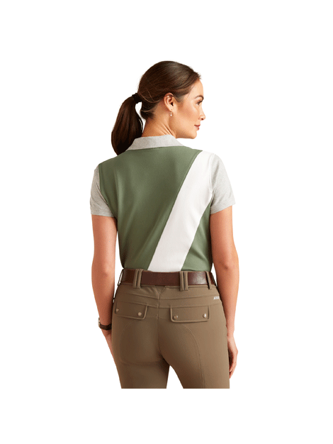 Ariat Taryn Team Polo Shirt for Women - Moisture-Wicking, Breathable Performance Polo for Equestrian, Golf & Outdoor Activities