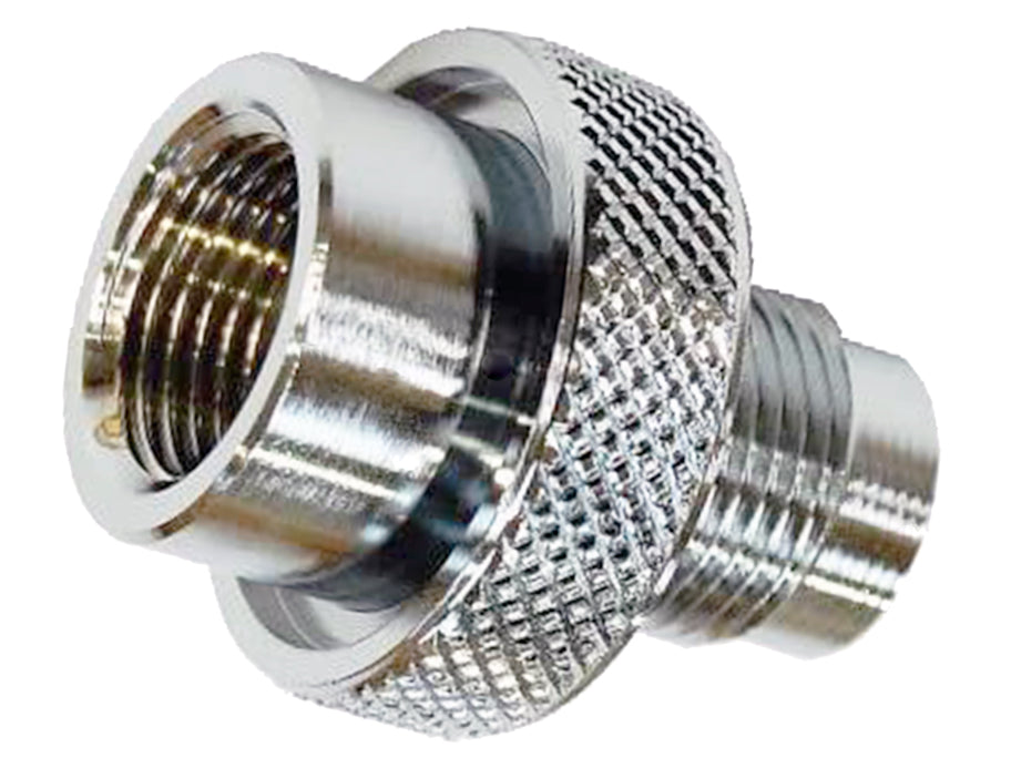 Beaver 232 Bar M26 Male to 232 Bar DIN Female Hydraulic Adapter - Heavy Duty Hydraulic Fittings for Construction & Industrial Equipment