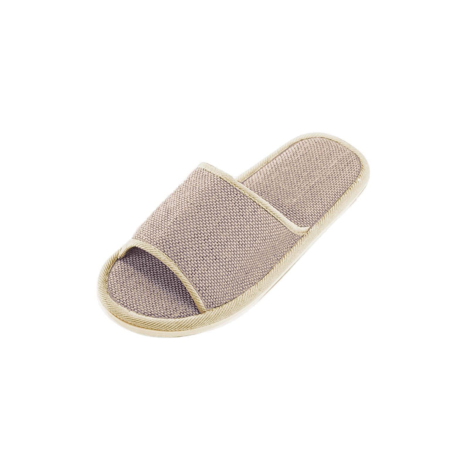Memory Foam House Slippers for Men - Soft Cushioned Open Back Indoor Slippers - Perfect for Relaxing at Home, Lounging & Comfortable Wear