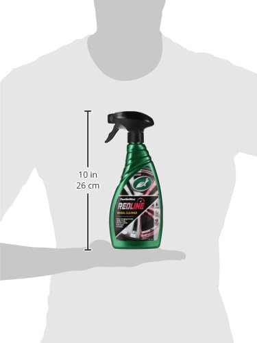 Turtle Wax 52811 Redline Car Wheel & Rim Cleaner & Restorer - 500ml Wheel Cleaner for Alloy, Chrome & Painted Rims - Removes Brake Dust & Dirt - Perfect for Car Detailing & Maintenance
