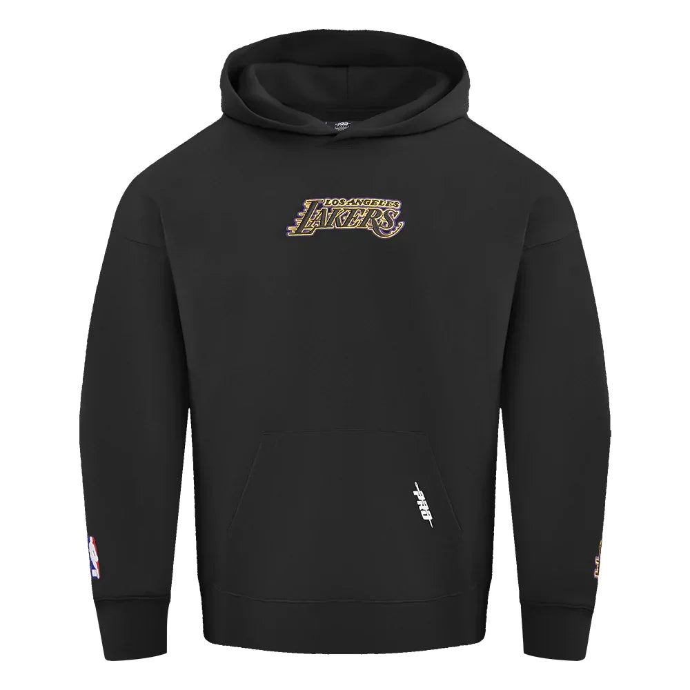 Men's Pro Standard Los Angeles Lakers Wingspan Pullover Hoodie - Black | NBA Fan Gear, Basketball Apparel for Game Day & Casual Wear