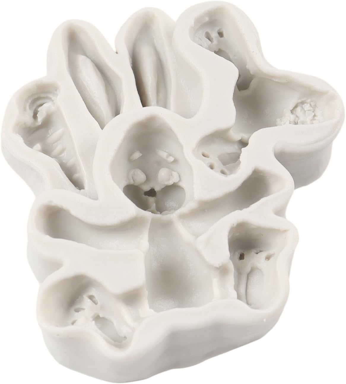 Skytail 3D Easter Rabbit Silicone Mold - Bunny & Carrot Theme Fondant Chocolate Mold for Cake Decorating, Cupcake Toppers, Candy Making, Resin Crafts, and Candle Making | Perfect for Easter Desserts, Party Treats & DIY Baking Projects