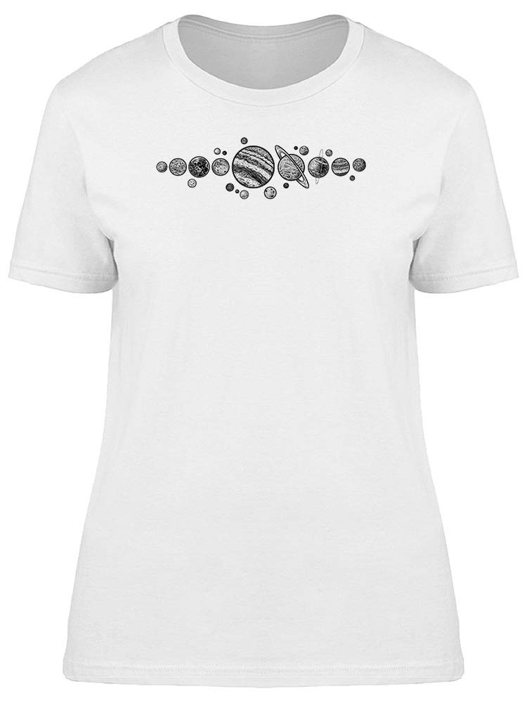Solar System Planets T-Shirt for Men - Stylish Astronomy Graphic Tee for Space Lovers, Casual Wear & Gifts