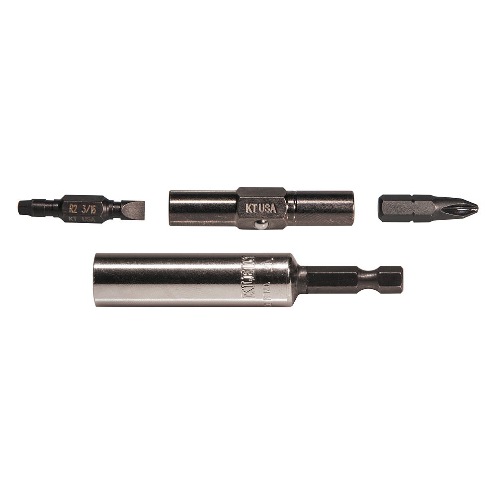 Klein Tools 32605 5-in-1 Multi-Bit Power Driver - Perfect for DIY & Electrical Work