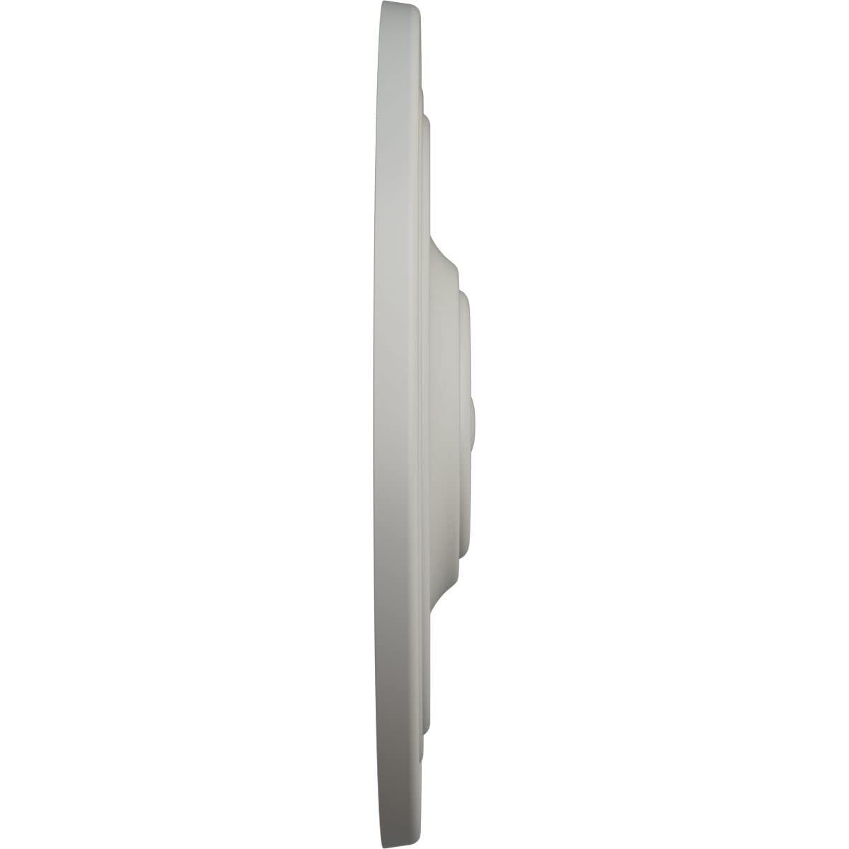 Ekena Millwork CM22CLPCF Classic Ceiling Medallion 22 Inch - Hand Painted Cream Finish - Decorative Ceiling Rose for Chandeliers & Light Fixtures - Perfect for Dining Rooms, Living Rooms & Foyers
