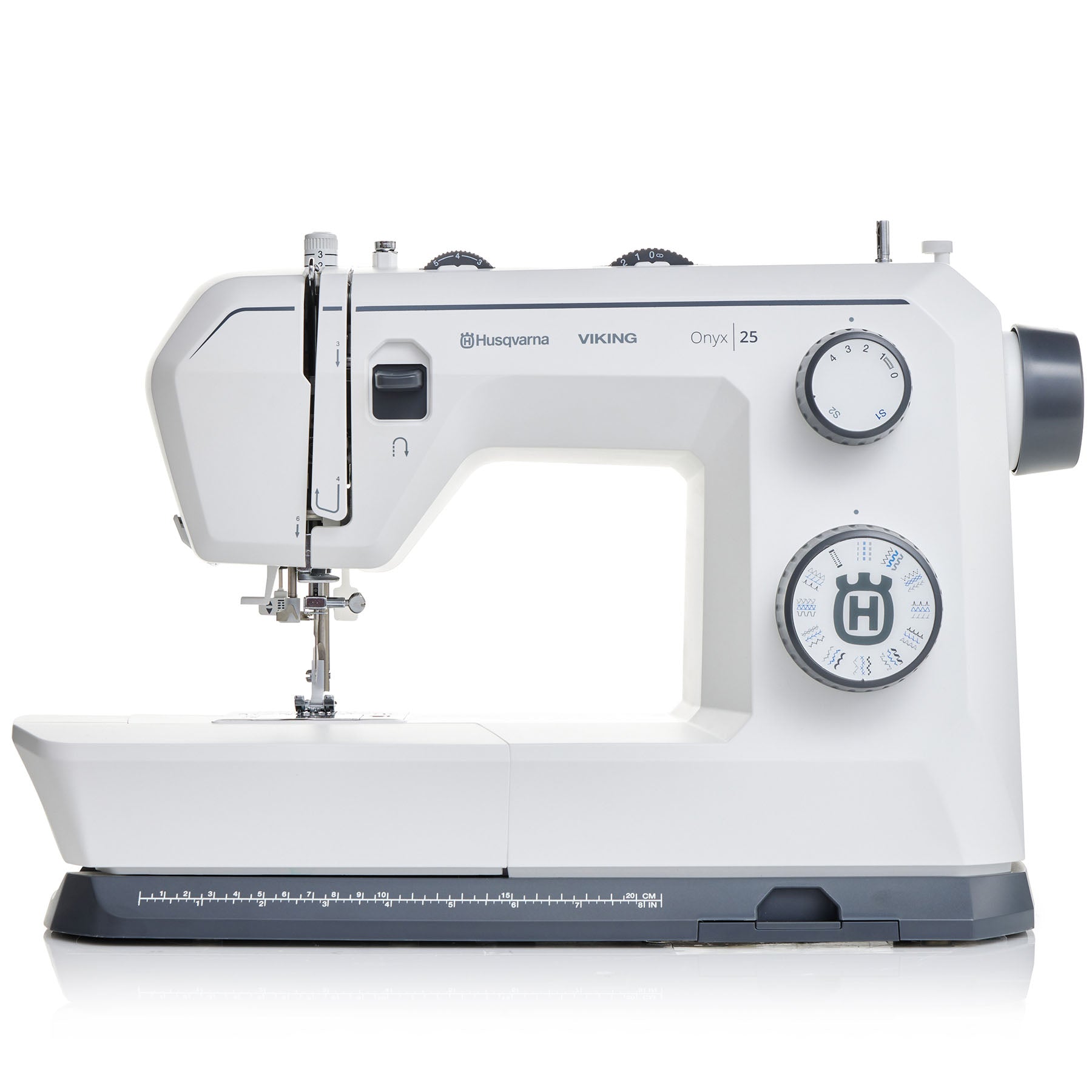 HUSQVARNA® VIKING® ONYX™ 25 Sewing Machine - Heavy Duty, Computerized, 25 Stitch Patterns for Quilting, Dressmaking & Home Decor Projects