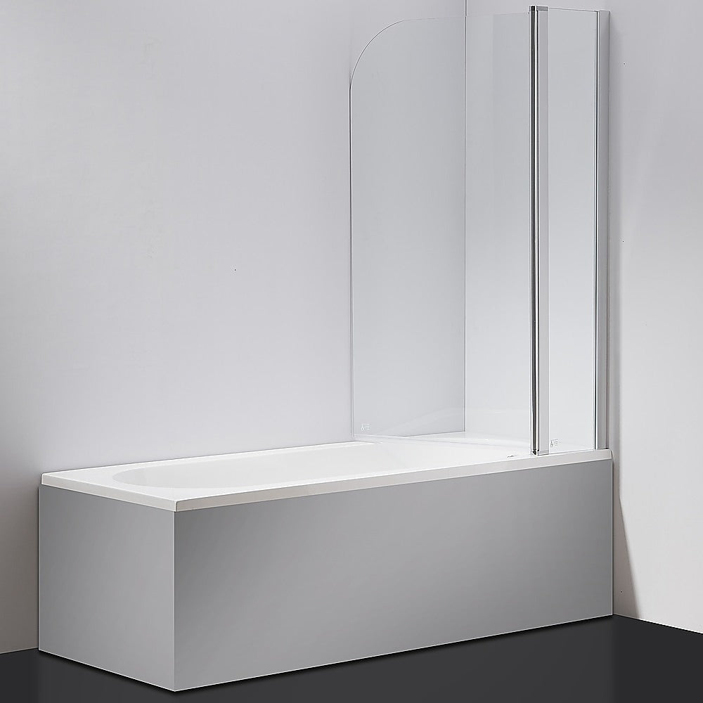 180 Degree Pivot Shower Door with 6mm Tempered Safety Glass - 1000x1400mm Bathroom Shower Screen by Della Francesca - Perfect for Modern Bathrooms & Spa-Like Showers