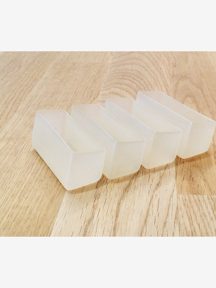 Spare Caps for Feet Up - Pack of 4 Replacement Parts for Furniture Legs - Perfect for Chairs, Tables, and Sofas to Protect Floors
