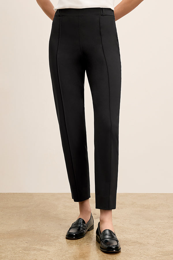 Colby Travel Pants for Men - OrigamiTech Stretch Wrinkle-Free Black Dress Pants for Business & Casual Wear - Perfect for Office, Commuting, and Travel