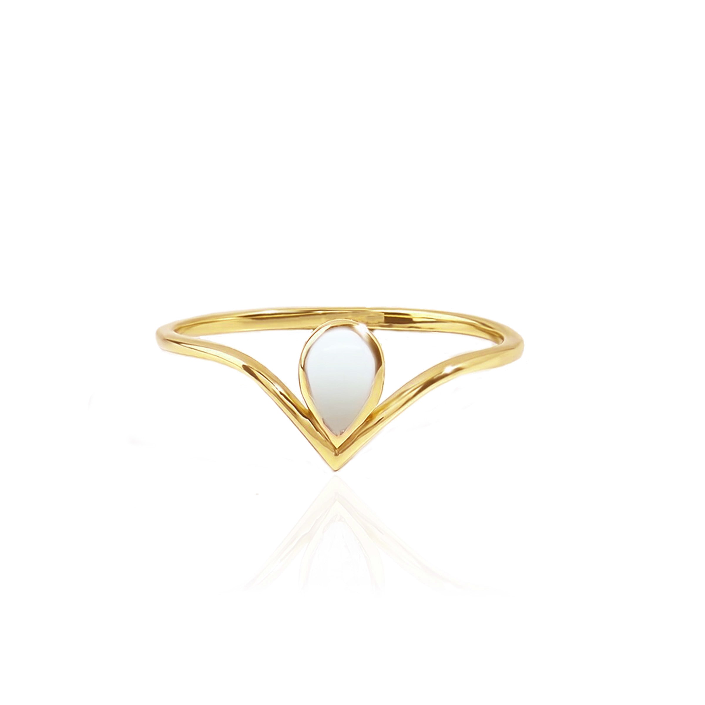 Tender Drop Breastmilk Ring - Sterling Silver Nursing Jewelry for Breastfeeding Moms - Perfect for Nursing, Pumping & Baby Showers