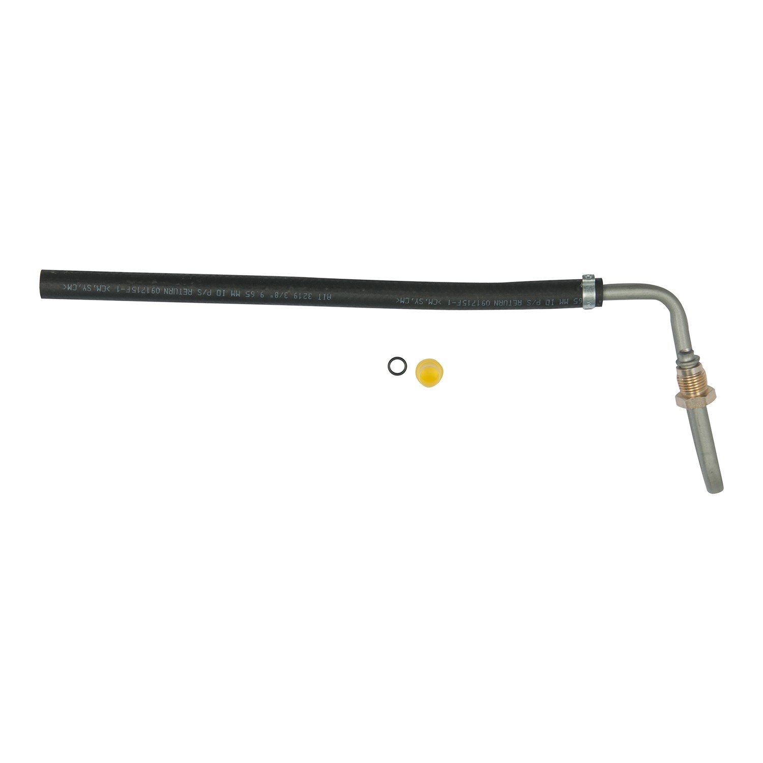 Edelmann 80402 Black Steering Return Hose - High-Quality Replacement for Smooth Steering Performance | Perfect for Car, Truck, and SUV Repairs