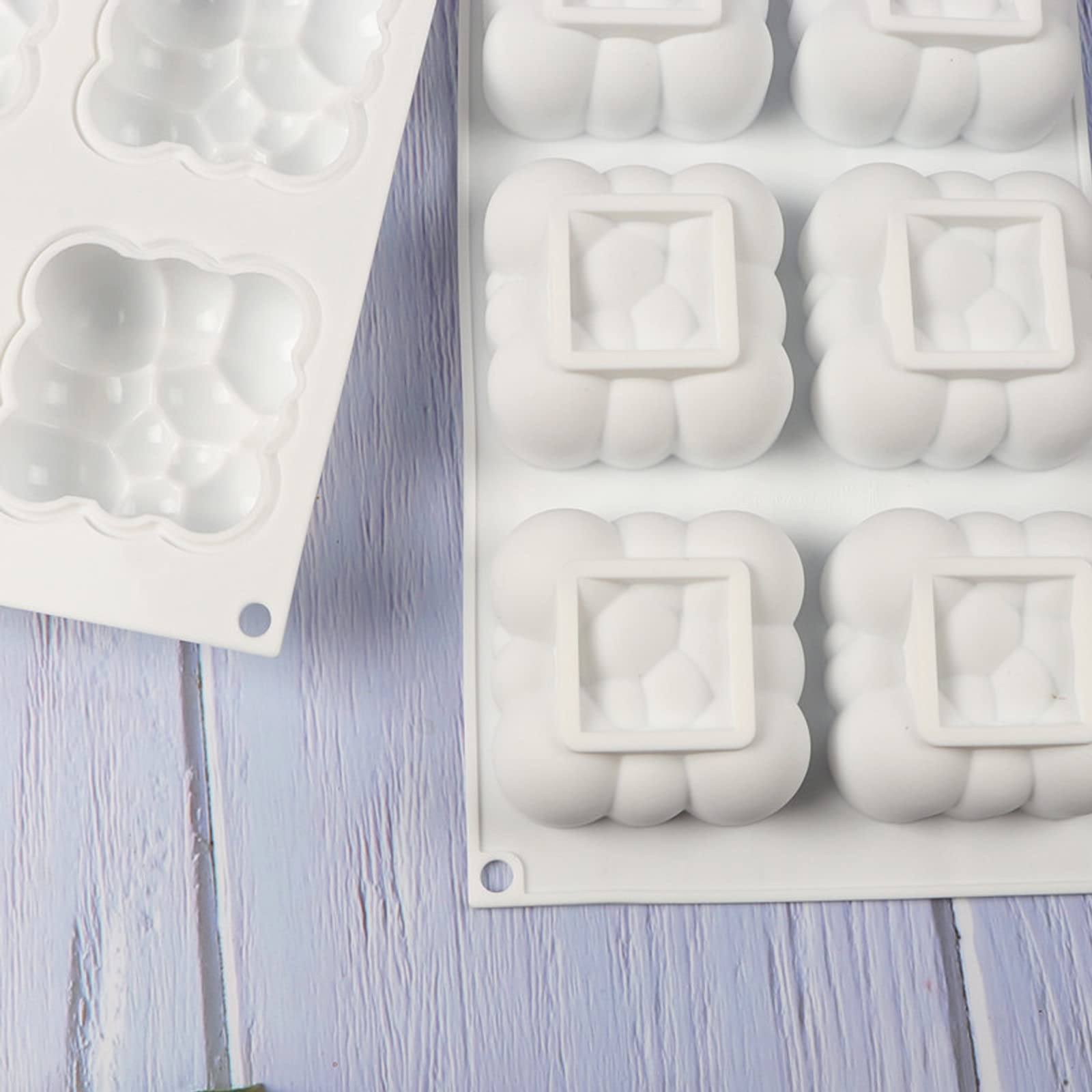 CTForest Silicone Cloud Mold - Perfect for Mousse Cake, Bubble Cloud Cake, and Dessert Making - Ideal for Home Baking, Party Treats, and DIY Dessert Decorations