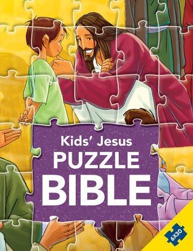 Kids' Jesus Puzzle Bible - Fun & Educational Christian Puzzle Book for Children | Perfect for Sunday School, Bible Study & Family Activities