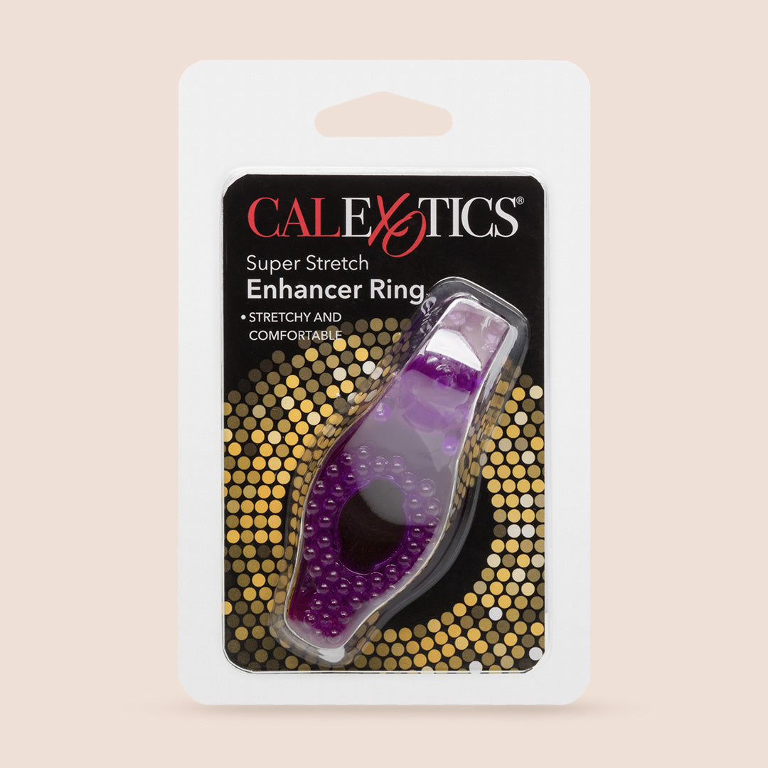 CalExotics Super Stretch Enhancer Ring™ - Premium Silicone Penis Ring for Enhanced Performance & Pleasure | Perfect for Couples & Solo Play | Long-Lasting Erection Support & Intimate Experience