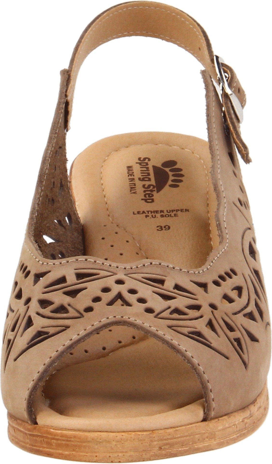 Spring Step Women's Orella Slingback Sandal - Comfortable Summer Casual Shoes for Walking, Beach & Outdoor Activities