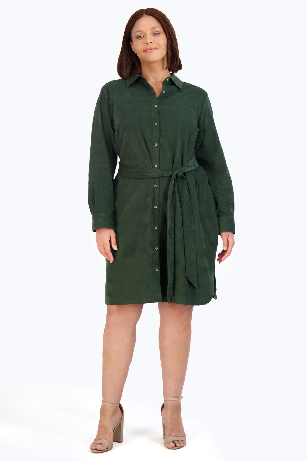 Dark Green Corduroy