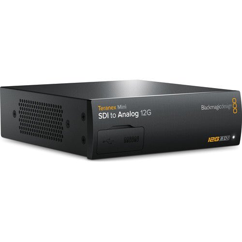 Blackmagic Design Teranex Mini 12G-SDI to Analog Video Converter - Professional Broadcast & Live Streaming Equipment for Studio Productions