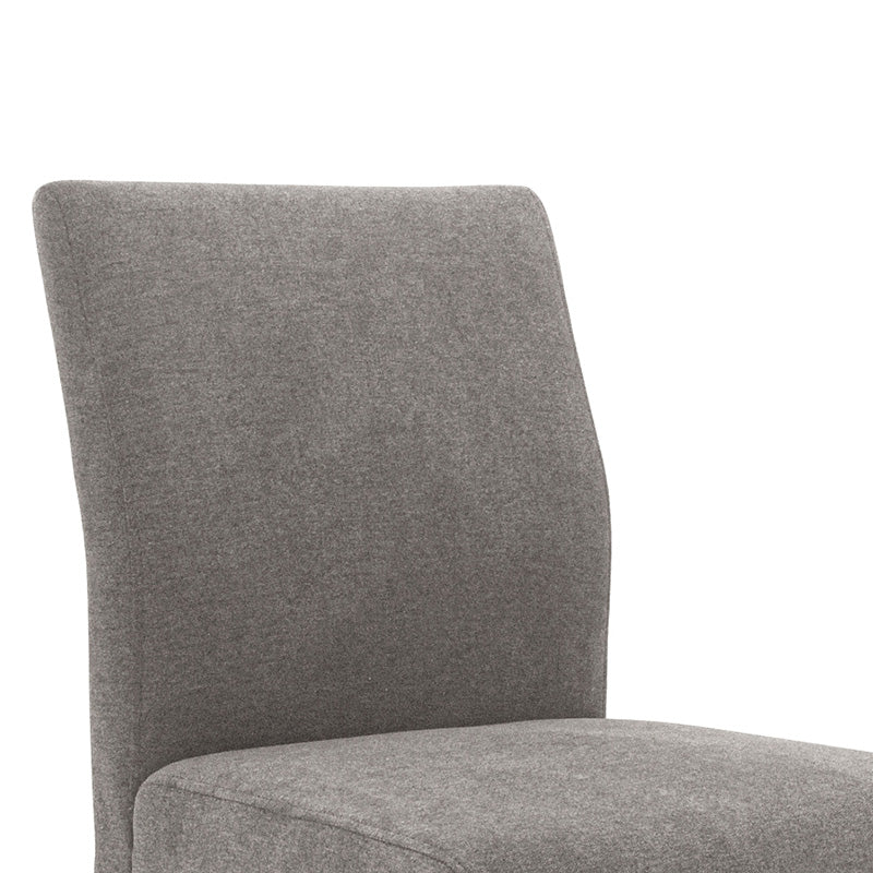 Ladee Dining Chair Cocoa & Grey - Modern Comfortable Kitchen & Dining Room Chair for Home & Office Use