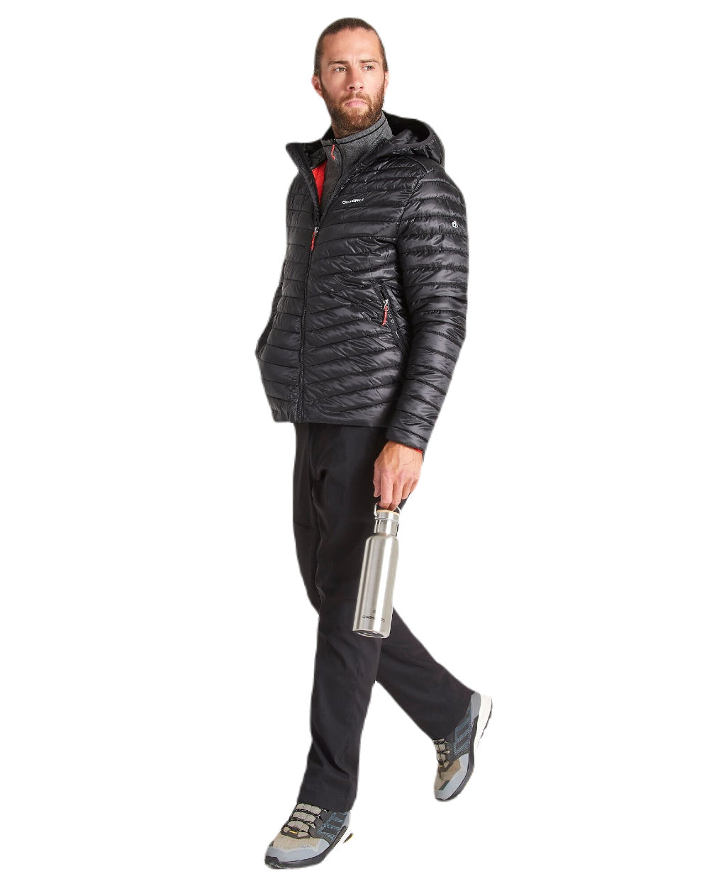 Craghoppers Men's Kiwi Pro II Winter Lined Trousers - Waterproof Hiking Pants with Insulation for Cold Weather Outdoor Activities