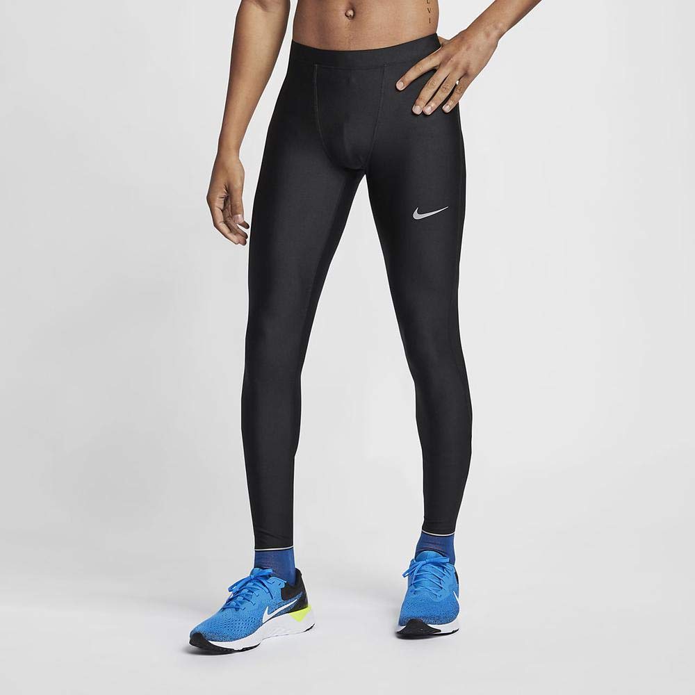 Nike Men's Running Tights - Lightweight, Moisture-Wicking & Breathable Workout Leggings for Jogging, Gym & Training | Perfect for Running, Yoga & Fitness Activities