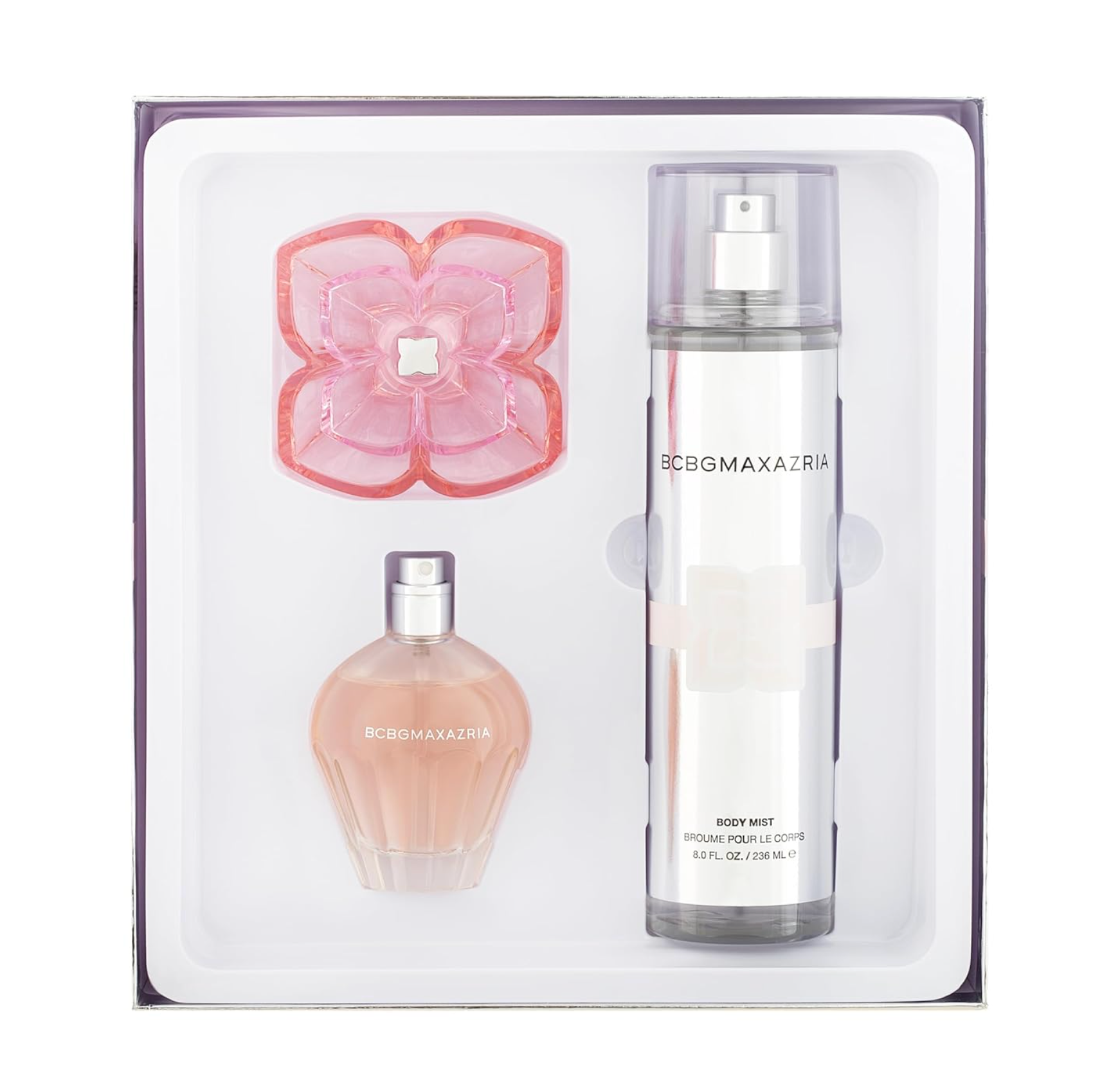 BCBG Maxazria Women's Perfume Gift Set - 2PCS (50ML EDP Spray + 236ML Body Mist) for Women, Perfect for Daily Wear, Date Nights & Special Occasions