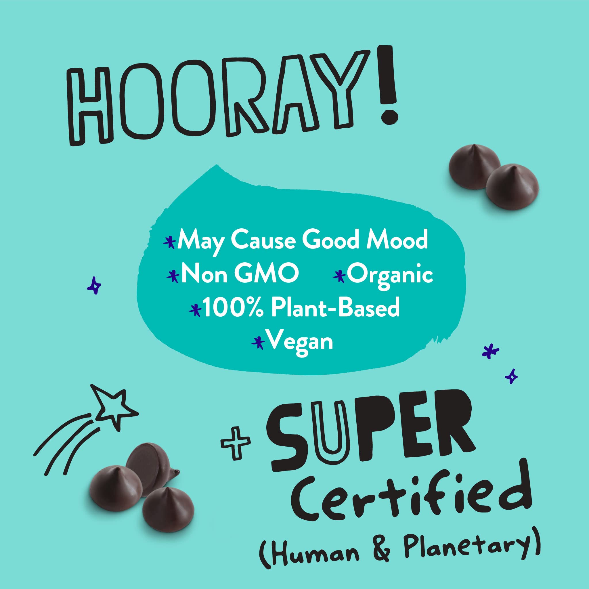 Organic Bitter Sweet Mini Chocolate Chips 85% Cacao - Pascha Bulk 10lb Bag for Baking, Desserts & Healthy Snacks