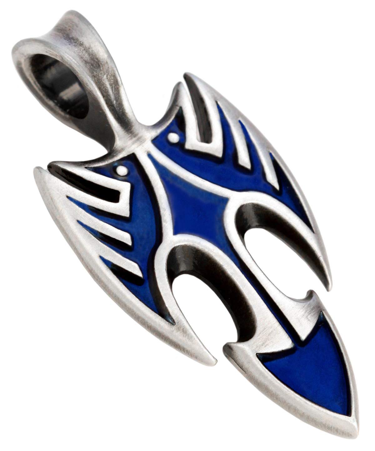 Blackbird Resin and Metal Pendant Necklace (B94) - Handcrafted Gothic Jewelry for Women, Unique Bird Charm Gift for Her - Perfect for Gothic Fashion, Cosplay & Alternative Style Accessories