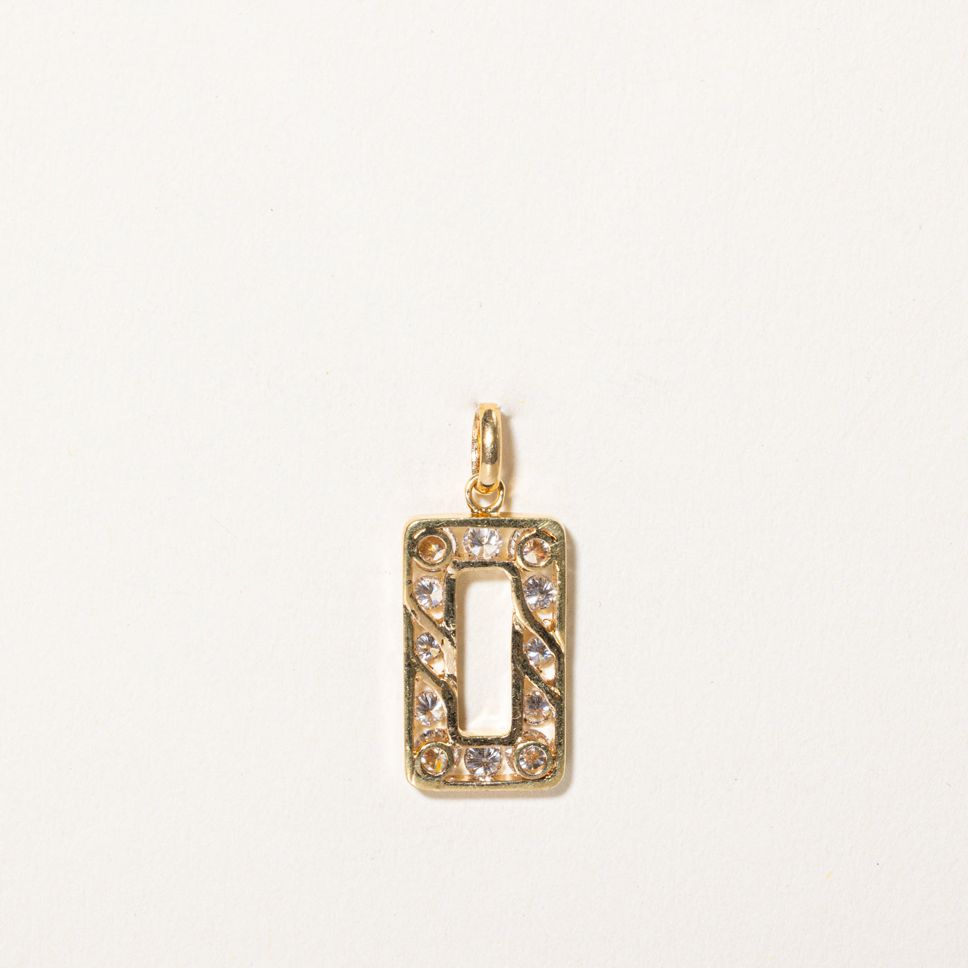 0.81ctw Diamond Rectangle Pendant Necklace - Elegant Solitaire Jewelry for Women - Perfect for Weddings, Anniversaries & Special Occasions