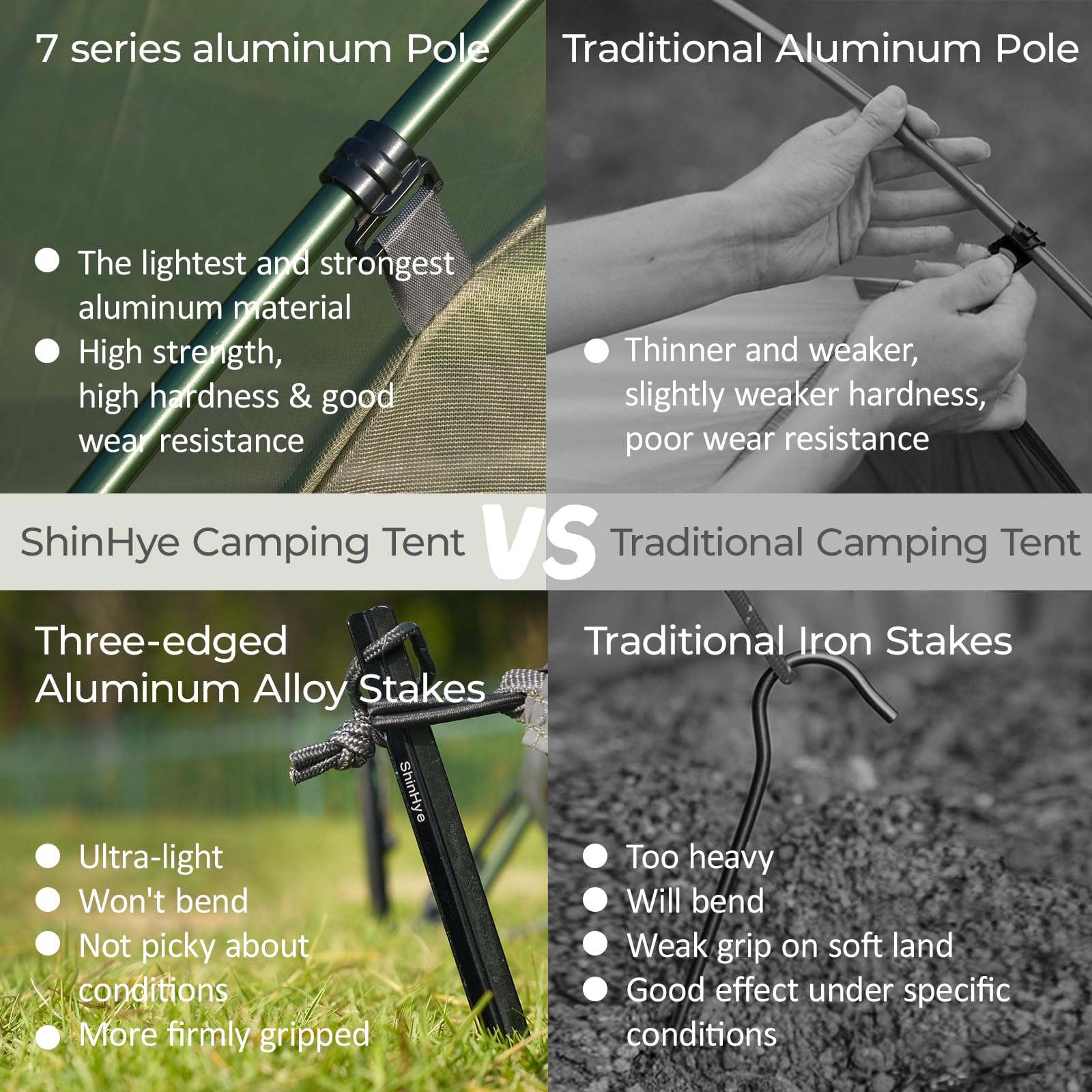 1-2 Person 4 Season Backpacking Tent - Ultralight Winter Camping Tent for Extreme Cold Weather, Waterproof Double Layer Easy Setup Tent for Hiking, Mountaineering & Family Outdoor Adventures | Perfect for Alpine Expeditions & Snow Camping